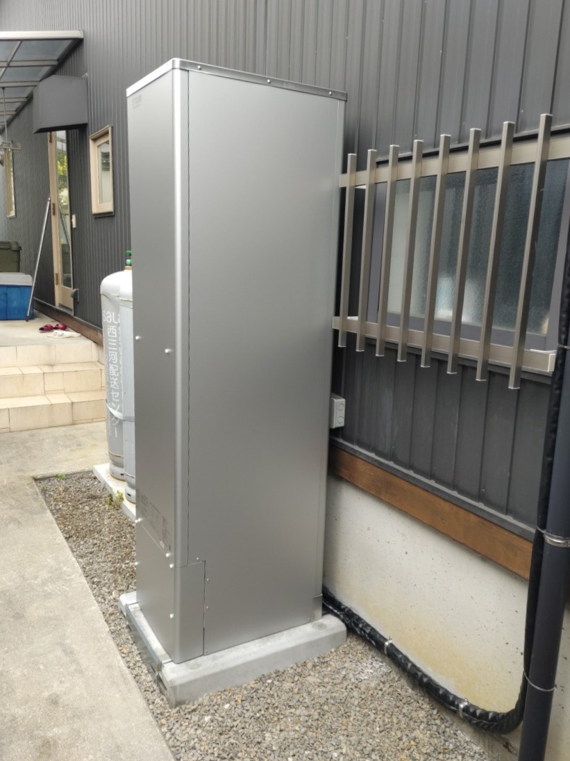 蓄熱ユニット施工後